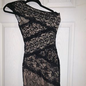 Bebe Lace Black Dress